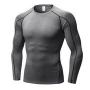 Men's Quick Dry Breathable T-Shirt Fitness Hip Hop T-Shirts Men Sport Long Sleeve Gym Fitness T Shirt