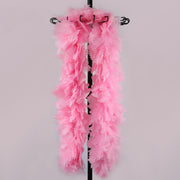 Turkey Feather Strip Feather Boa (multiple color choices)