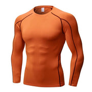 Men's Quick Dry Breathable T-Shirt Fitness Hip Hop T-Shirts Men Sport Long Sleeve Gym Fitness T Shirt