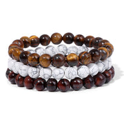 Natural Stone Bead Bracelet For Women