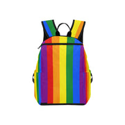 Gay Pride Backpack, rainbow pride book bag, Gay pride book bag, Rainbow Pride backpack