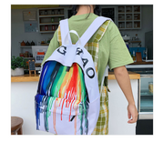 Rainbow Pride Back pack, Gay Pride l School Bag Canvas Back pack
