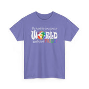 World Pride Globe Tee I can't imagine a world without Pride