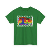 Pride 2025 Unisex Tee Washington D.C. Rainbow Stamp Shirt