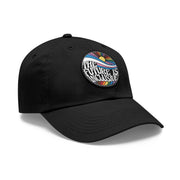 The Future is inclusive Baseball Cap, Gay Pride Future is Inclusive Baseball Cap, Leather Patch Baseball Cap