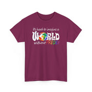 World Pride Globe Tee I can't imagine a world without Pride