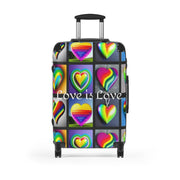Gay Pride Suitcase, Pride Suitcase, Love is Love Suitcase, Lesbian Suitcase, Gay Pride Suitcase, Carryon Suitcase, Pride Luggage