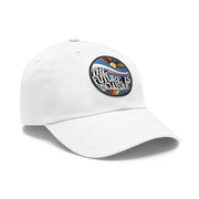 The Future is inclusive Baseball Cap, Gay Pride Future is Inclusive Baseball Cap, Leather Patch Baseball Cap