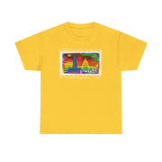 Pride 2025 Unisex Tee Washington D.C. Rainbow Stamp Shirt