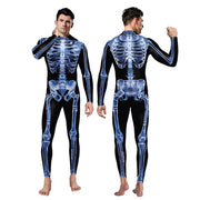 New Halloween Skull One Piece Suit