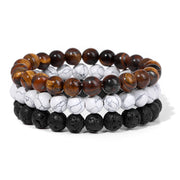 Natural Stone Bead Bracelet For Women