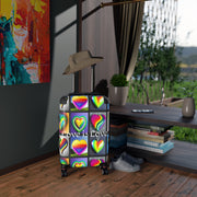 Gay Pride Suitcase, Pride Suitcase, Love is Love Suitcase, Lesbian Suitcase, Gay Pride Suitcase, Carryon Suitcase, Pride Luggage