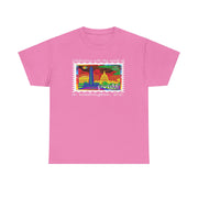 Pride 2025 Unisex Tee Washington D.C. Rainbow Stamp Shirt
