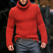 Slim-Fit High Neck Long Sleeve Bottoming Shirt