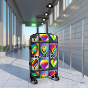 Gay Pride Suitcase, Pride Suitcase, Love is Love Suitcase, Lesbian Suitcase, Gay Pride Suitcase, Carryon Suitcase, Pride Luggage