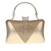 Rhinestone luxurious atmosphere banquet bag