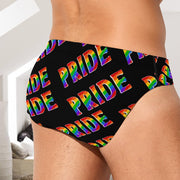 Men's Gay Pride Bikini, Gay Men's Pride swimwear, Pride bikini, Pride swimwear, Gay Pride Men's swim trunks