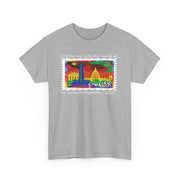 Pride 2025 Unisex Tee Washington D.C. Rainbow Stamp Shirt