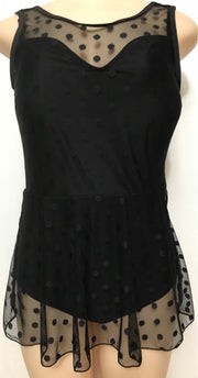 Mesh Sexy Ladies Plus Size Swimsuit