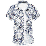 Summer Men's Plus Size Short-sleeved Shirt