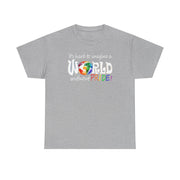 World Pride Globe Tee I can't imagine a world without Pride