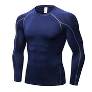 Men's Quick Dry Breathable T-Shirt Fitness Hip Hop T-Shirts Men Sport Long Sleeve Gym Fitness T Shirt