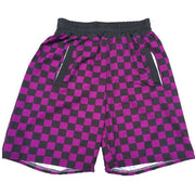Harajuku Hiphop Checkered Summer Shorts Men Casual Hot