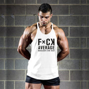 Fitness Clothing Canotta Bodybuilding Stringer tank top men Y back vest cotton sleeveless shirt