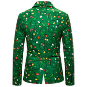 Christmas Tree Clothing Suit  Coat, Strung Christmas Lights Christmas Jacket