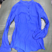 Casual Linen Half-Open Men's Shirt