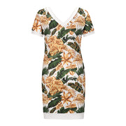 Fashion Printing Plus Size Women's Dress Summer
