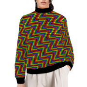 Gay Pride Sweater, Gay Pride Casual Turtleneck Long Sleeve Sweaters, Gay Pride Hoodie