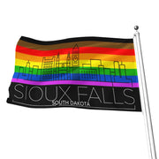 Sioux Falls Gay Pride Flag, Gay Pride Flag, Gay Pride rainbow Flag, Sioux Falls, South Dakota, Pride