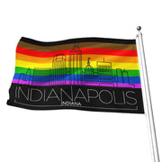 Indianapolis Pride Flag, Indianapolis Gay Pride Flag, Indianapolis Rainbow Flag, Indianapolis Pride