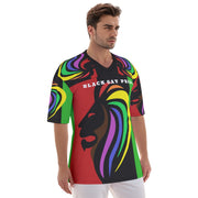 Gay Black Pride Men's Football  Jersey, Gay Black Pride Football shirt, Gay Pride t-shirt, Black Gay Pride