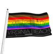 Virginia Beach Gay Pride Flag, Virginia Beach Pride flag, Virginia Beach gay flag, Virginia Beach  Rainbow flag, Virginia Beach Pride, Rainbow Flag, Pride Flag, Gay Pride Flag, Show your gay pride, Shop gay pride, Gay Pride Merch, Pridewear