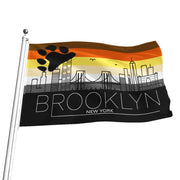 Brooklyn Pride Flag, Brooklyn Gay Pride Flag, Bear Pride Flag, Gay Bear Pride Flag, Pride Flag, New York Gay Pride