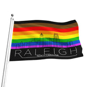 Raleigh gay Pride Flag, Raleigh pride flag, Raleigh gay flag, Raleigh Rainbow flag, Raleigh Pride, Rainbow Flag, Pride Flag, Gay Pride Flag, Show your gay pride, Shop gay pride, Gay Pride Merch, Pridewear