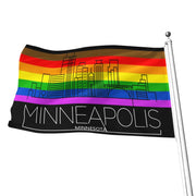 Minneapolis Pride Flag, Minneapolis Gay Pride Flag, Minneapolis Rainbow Flag, Minneapolis Pride