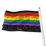 El Paso Pride Flag, El Paso Pride, El Paso Gay Pride Flag, El Paso Rainbow Flag, Gay Pride El Paso