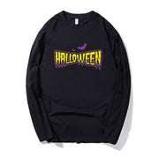 Long Sleeve Plus Size Fashion Letter Print Top