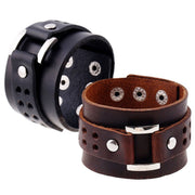 CJ Make old cowhide bracelet for men