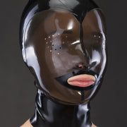 Full Face Latex Mask Head Cover