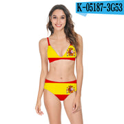 Swimsuit split underwear