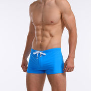 Men's Boxer Plus Size Quick-drying Swimming Trunks