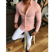 Gay Men's Muscle Fit Shirt, Muscle Fit Shirt, Gay Men's Tight Fit Shirt, Men's Tight Fit Shirt, Cotton linen men's shirt long sleeves summer