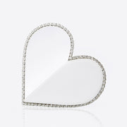 Heart-Shaped Love rhinestone evening bag handbag