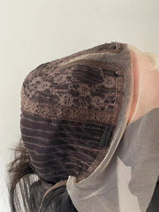 Drag Queen Wig, Drag Hair, Hand-woven Front Long Straight Hair 13x4 Lace Wig Sheath