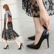 Drag Queen and professional women patent leather high heel shoes