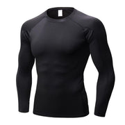 Men's Quick Dry Breathable T-Shirt Fitness Hip Hop T-Shirts Men Sport Long Sleeve Gym Fitness T Shirt